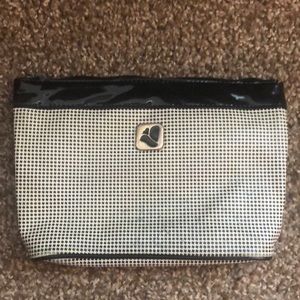 White & Black makeup Bag